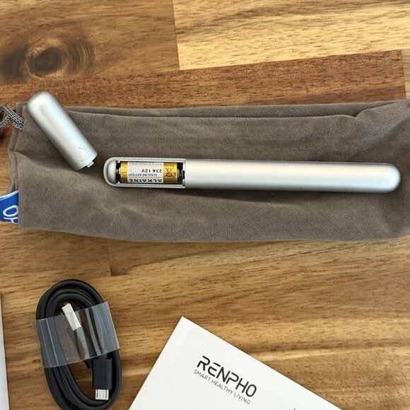 RENPHO Eyeris 1 Eye Face Massager w/ Heat Sleep Mask Migraine Relief Bluetooth + - Picture 9 of 16